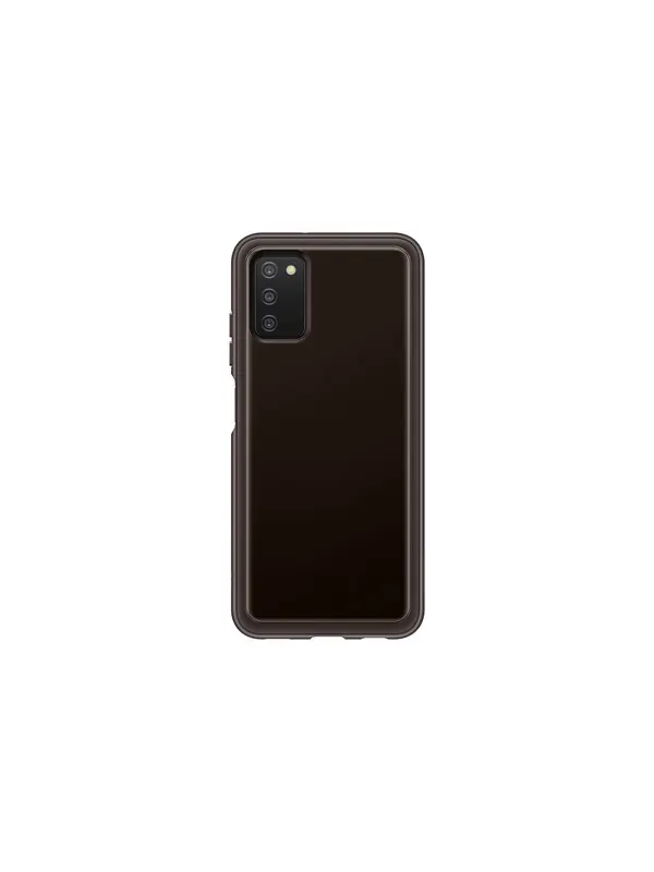 Samsung Galaxy A03s Soft Clear Cover - Black