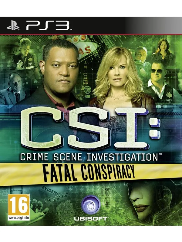 CSI: Crime Scene Investigation - Fatal Conspiracy - Sony PlayStation 3 - Äventyr