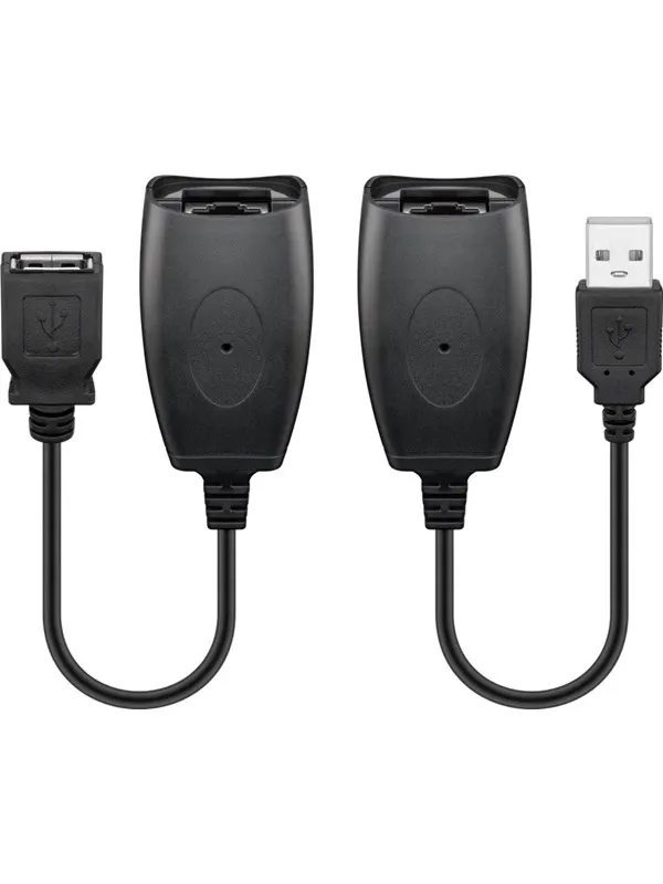 Pro USB 2.0 Hi-Speed extension cable black - USB 2.0
