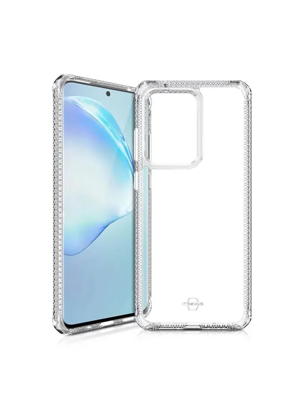 ITSKINS HYBRID CLEAR skal för Samsung Galaxy S20 Ultra 4G / 5G® - Transparent