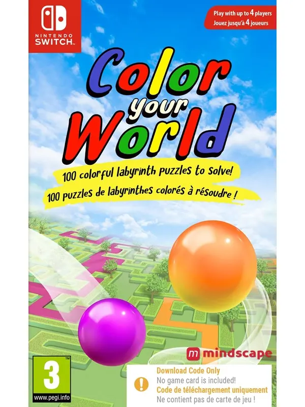 Color Your World (Code in a Box) - Nintendo Switch - Pussel
