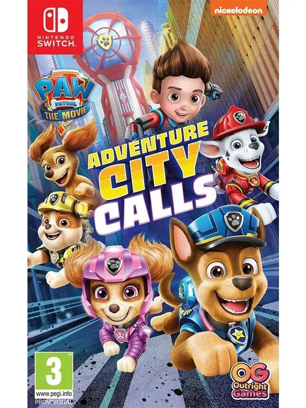 PAW Patrol The Movie: Adventure City Calls - Nintendo Switch - Plattformsspelare