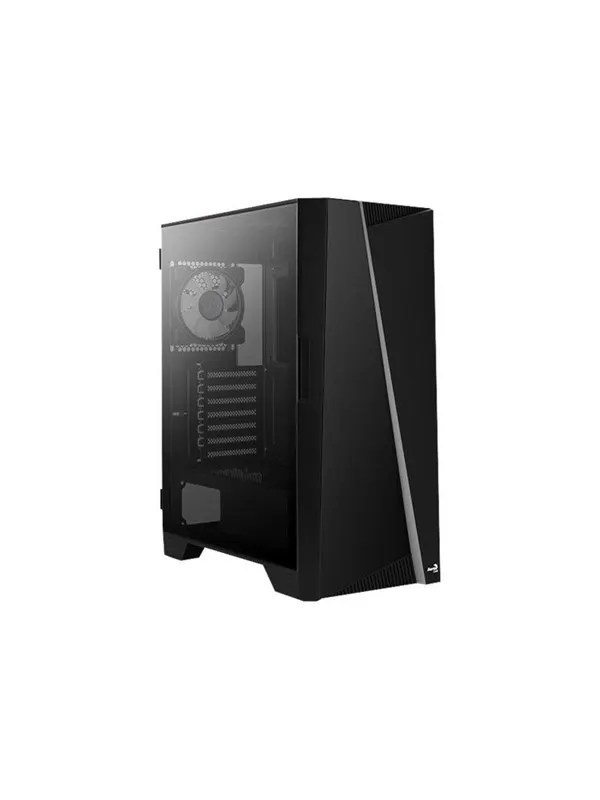 AeroCool Mirage-G-BK-v1 - MDT - ATX - Chassi - Tower - Svart