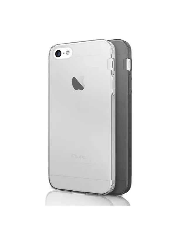 ITSKINS NANO DUO skal för iPhone 5 / 5S / 5SE® - Svart och transparent