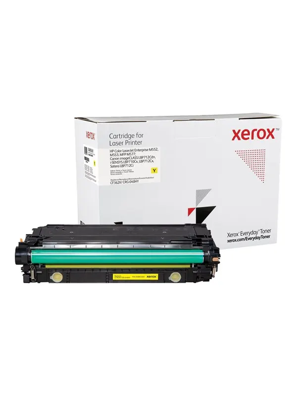 Xerox 006R03681 / Alternative to HP 508X / CF362X Canon CRG-040HY Yellow Toner- High Yield