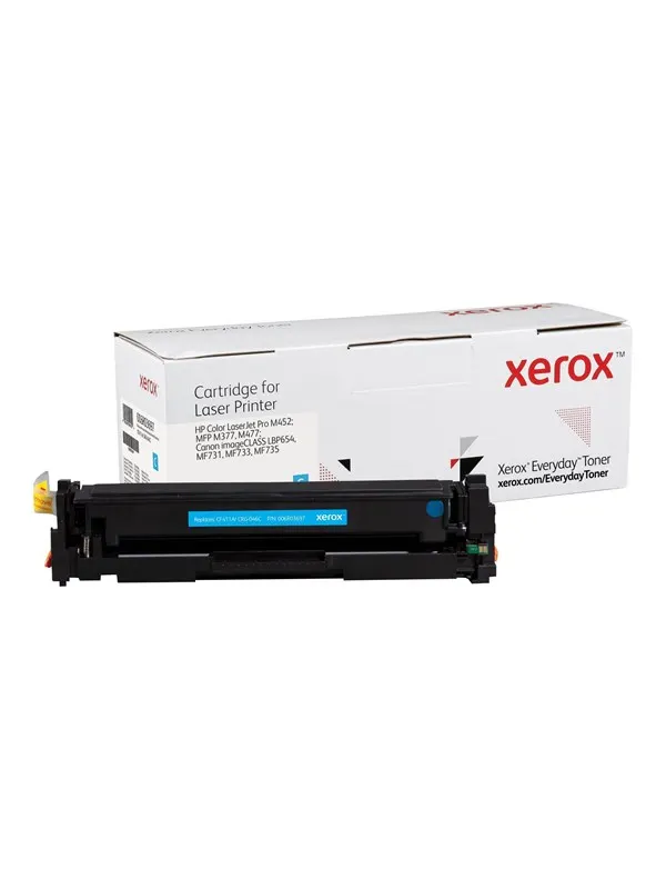 Xerox 006R03697 / Alternative to HP 410A / CF411A Canon CRG-046C / 1249C002 Cyan Toner