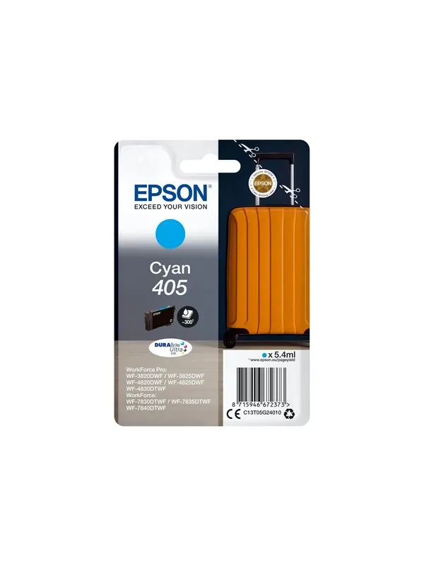 Epson 405 - cyan - original - ink cartridge
