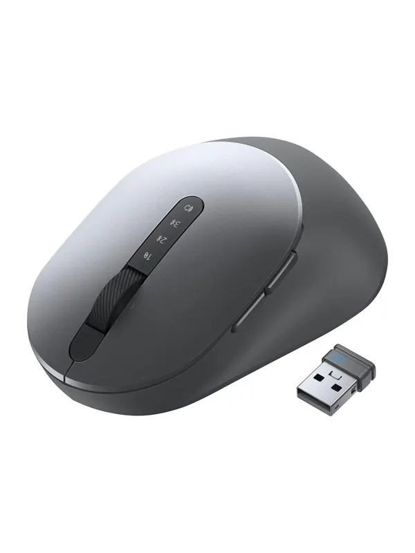 Dell MS5320W - Mouse - Optic - 7 knappar - Grå