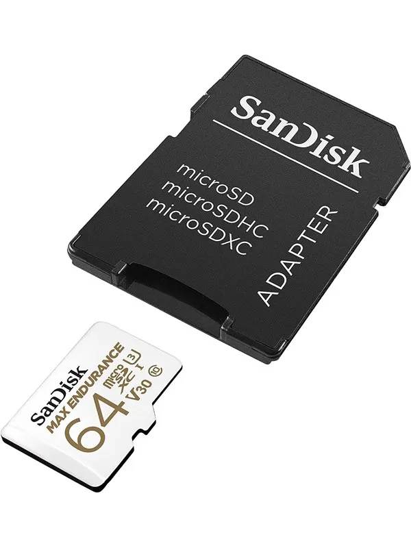 SANDISK MAX Endurance microSD/SD - 100MB/s - 64GB