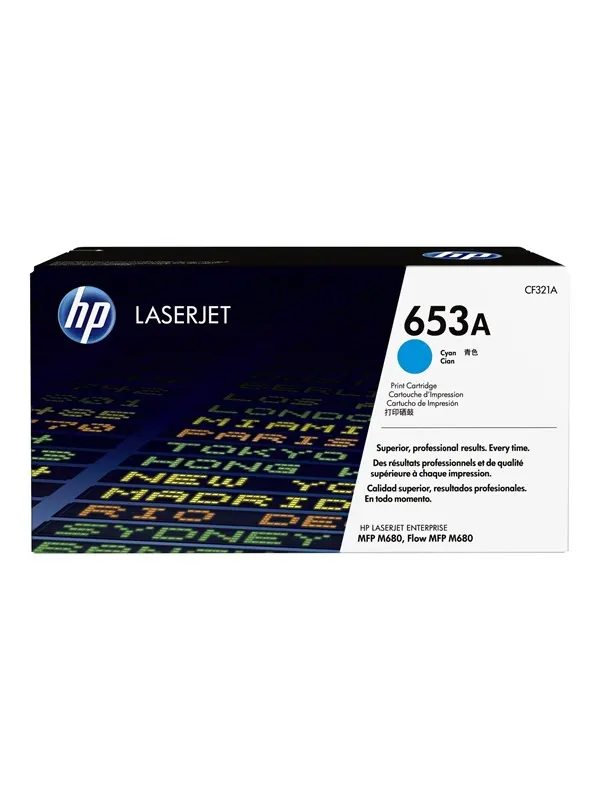 HP 653A / CF321A - Cyan Toner
