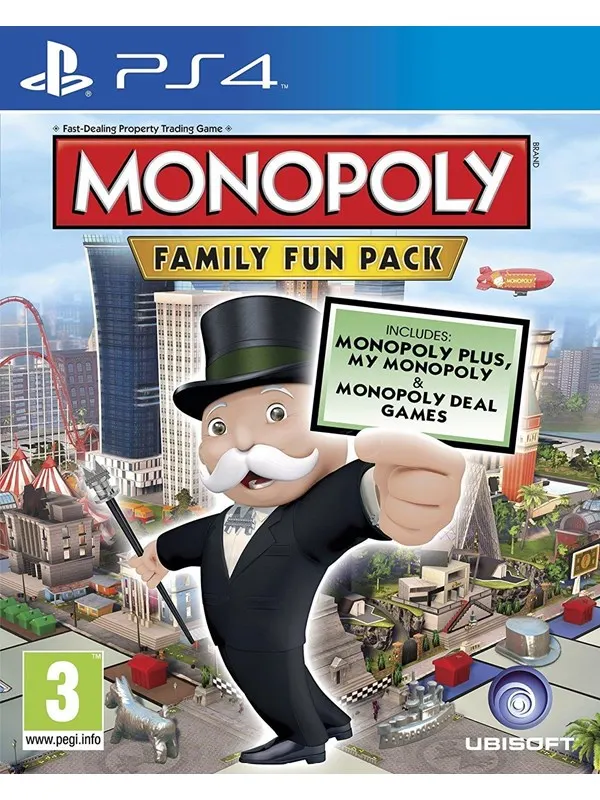 Monopoly: Family Fun Pack - Sony PlayStation 4 - Underhållning