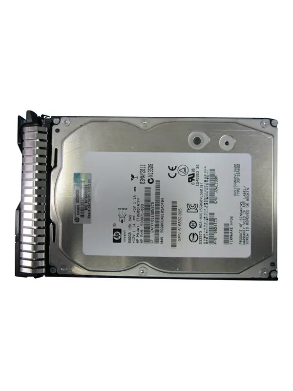 HP E Dual Port Enterprise - 600GB - Hårddisk - 653952-001 - SAS2 - 3,5 "LFF