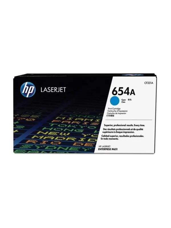 HP 654A / CF331A - Cyan Toner