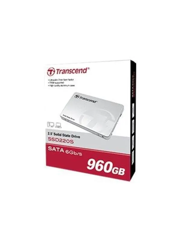 Transcend SSD220S - halvledarenhet - 240 GB - SATA