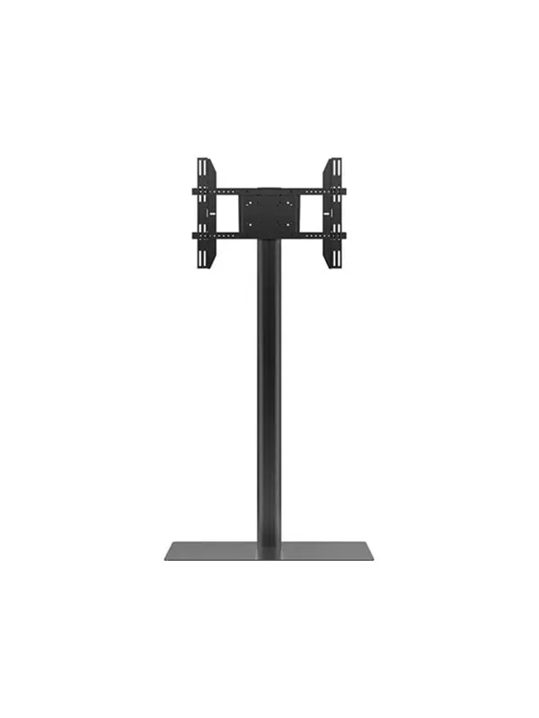 Multibrackets M Display Stand 180 Single Black w. Floorbase - Max 50 kg - recommended for 63"