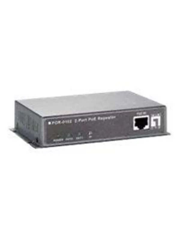 LevelOne POR-0102 2-Port PoE Repeater - repeater