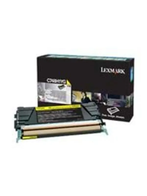 Lexmark Yelolows toner cartridge - Tonerkassett Yellow