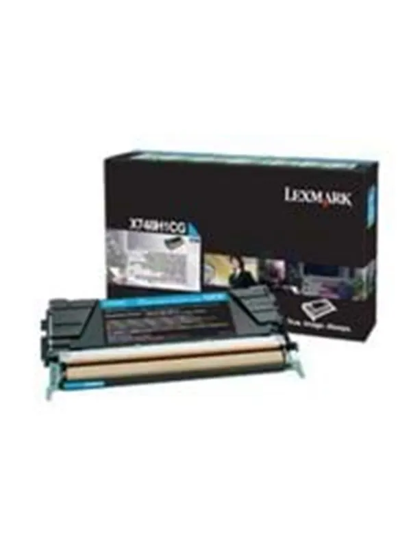 Lexmark X748H3CG - Tonerkassett Blå