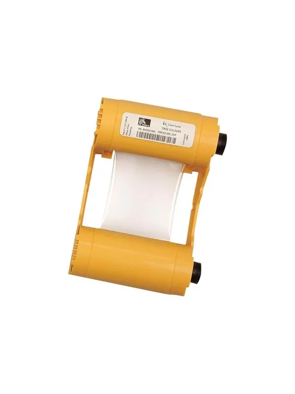Zebra 800033-840 / Color ZXP3 Printer Ribbon YMCKO - Färgband (färg) Färg (cyan, magenta, gul, träkol svart, klar yta)