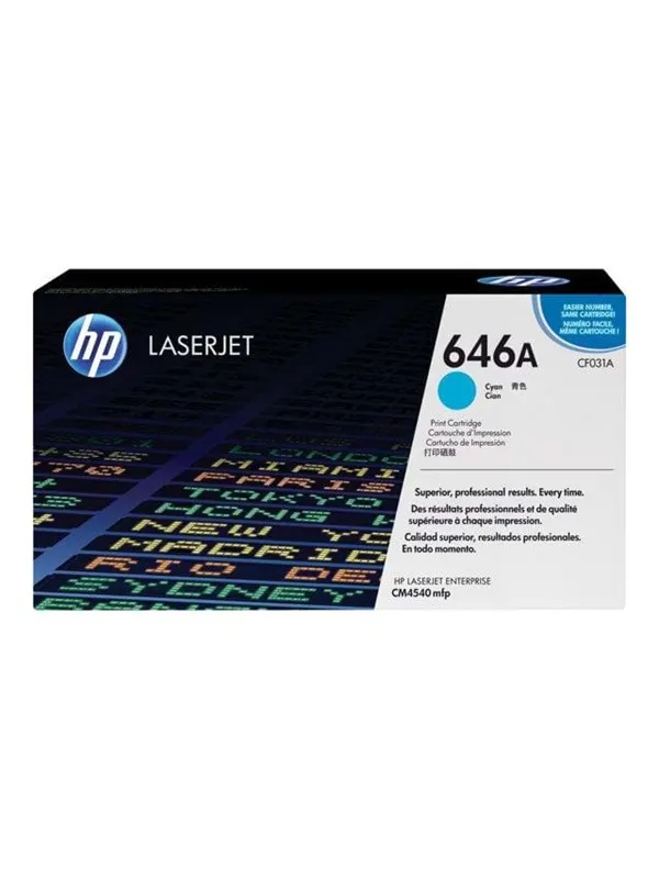 HP 646A / CF031A - Laser Toner - Tonerkassett Blå