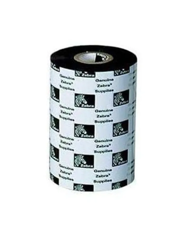 Zebra ribbon 5319 wax - Skriv band Svart