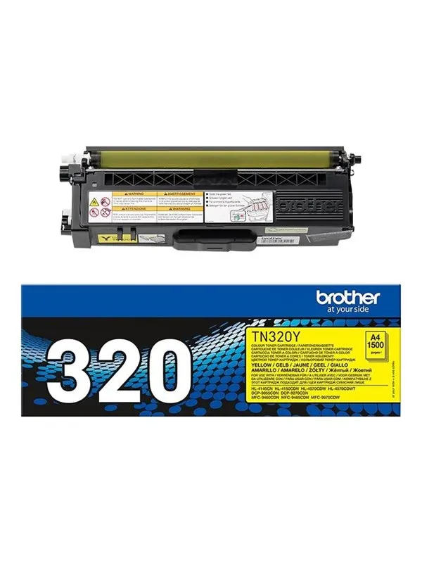 Brother TN320Y / TN 320Y Yellow Toner - Tonerkassett Yellow