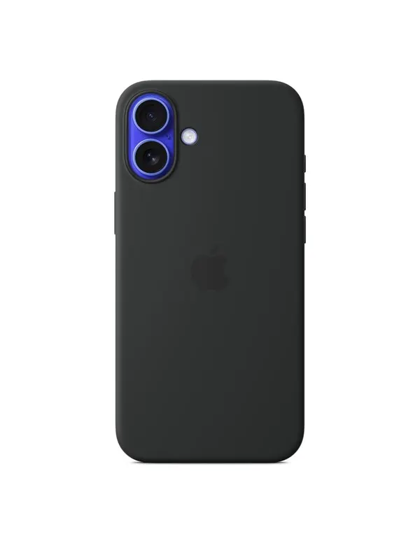 Apple iPhone 16 Plus Silicone Case with MagSafe - Black