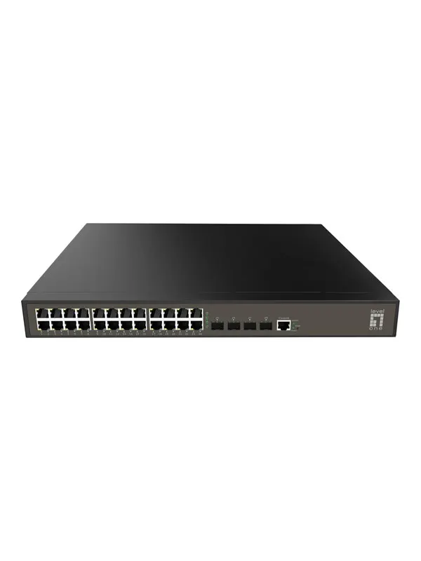 LevelOne GEL-2871 - switch - 28 ports - Managed - rack-mountable