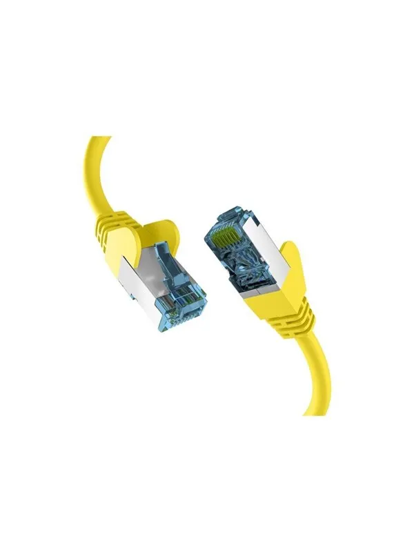 M-CAB EFB-Elektronik patch cable - 50 cm - yellow - Gul - 0.5m