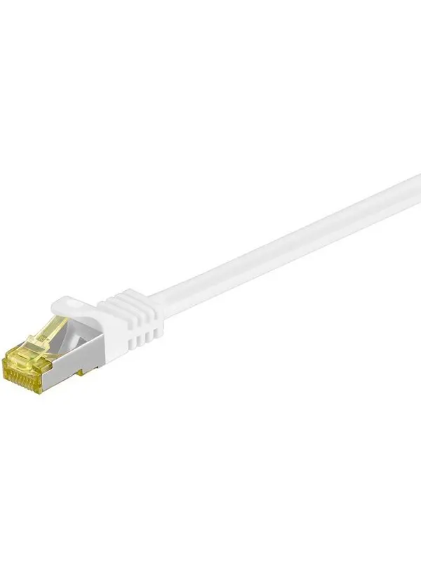 Pro LAN STP CAT 7 - Vit - 0.50m