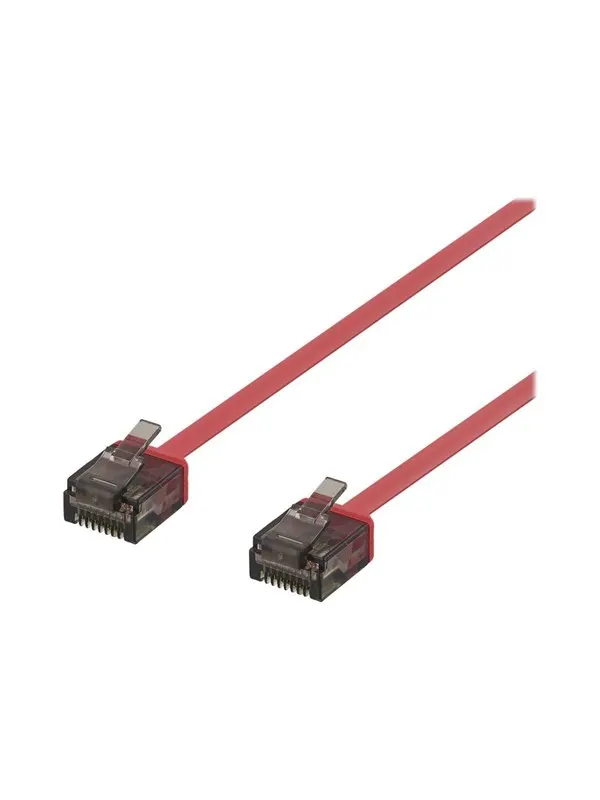 Deltaco patch cable - 2 m - red - Röd - 2m