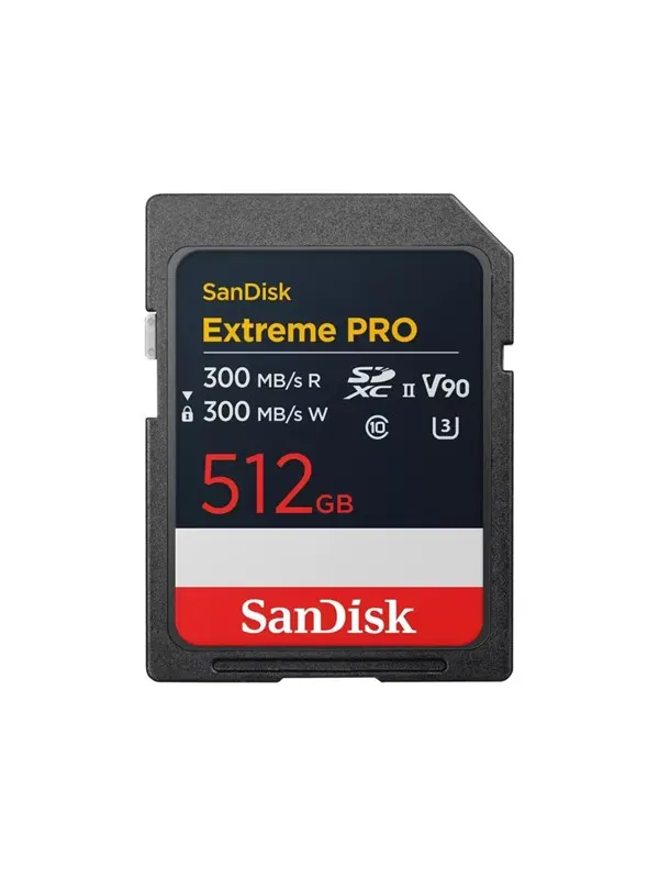 SANDISK Extreme PRO SD - 300MB/s - 512GB