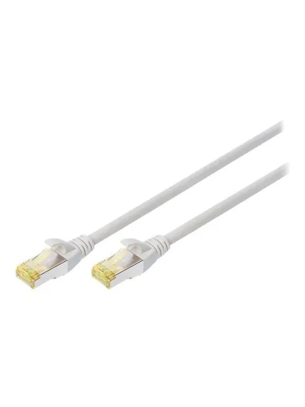 DIGITUS patch cable - 5 m - grey - Grå - 5m
