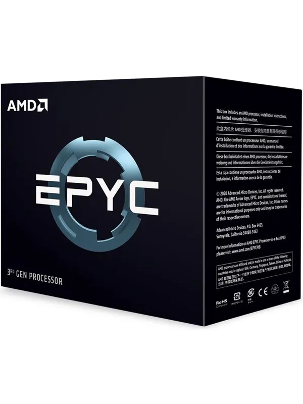 AMD EPYC 7513 CPU - 32 kärnor - 2.6 GHz - AMD SP3 - AMD Boxed (utan kylare)