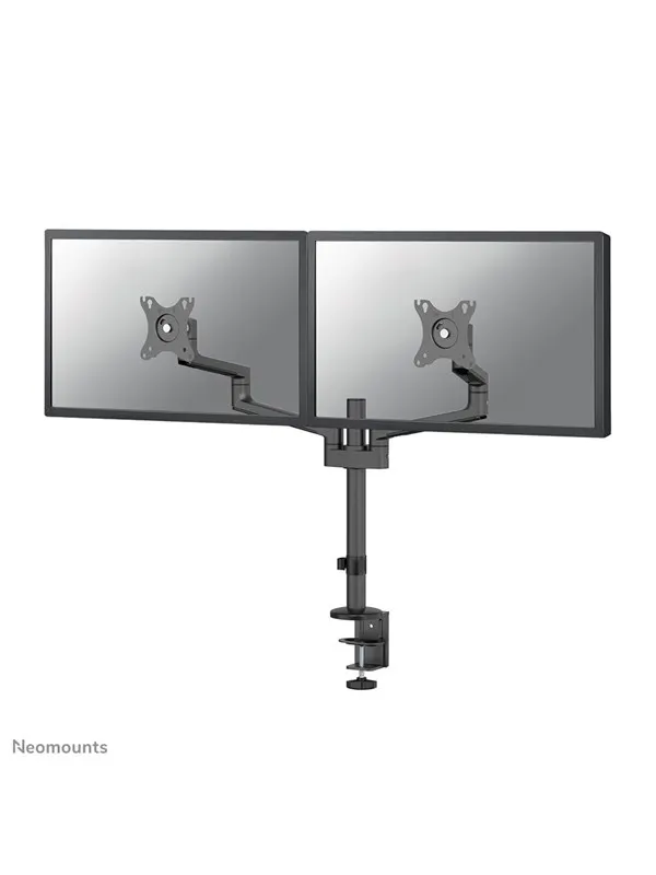 Neomounts DS60-425BL2 mounting kit - full-motion - for 2 monitors - black