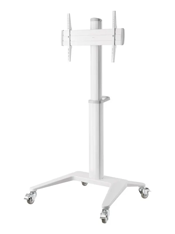 Deltaco Office Display Cart White - Max 70 kg - recommended for 70"