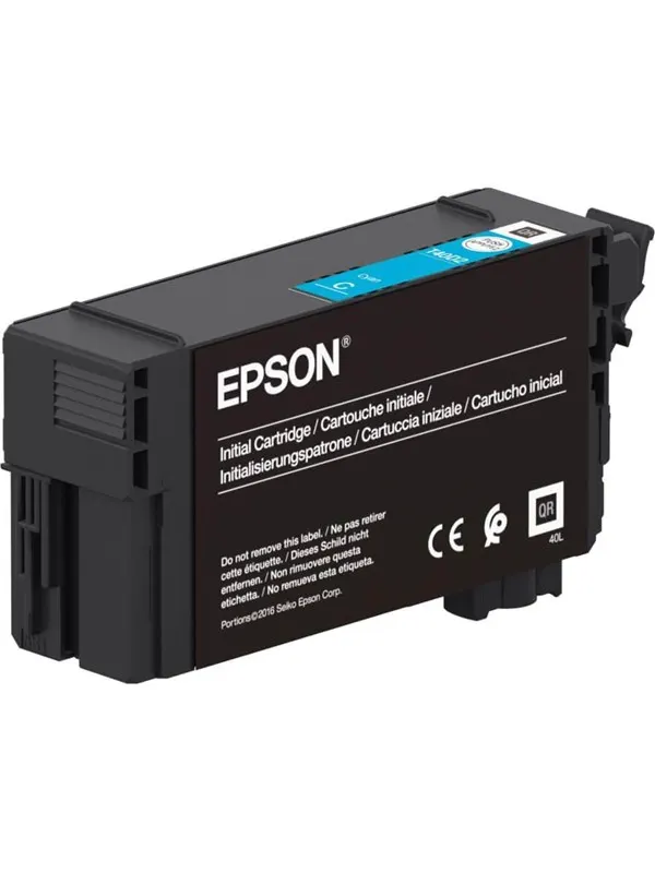 Epson T40C240 - cyan - original - ink cartridge
