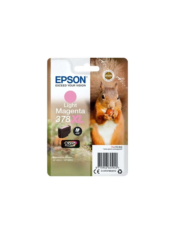 Epson 378XL - XL - lys magenta - original - blækpatron
