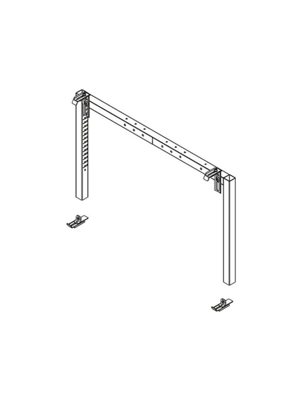 Multibrackets M Motorized Wallmount HD - monteringssat - Max 80 kg - recommended for 110"