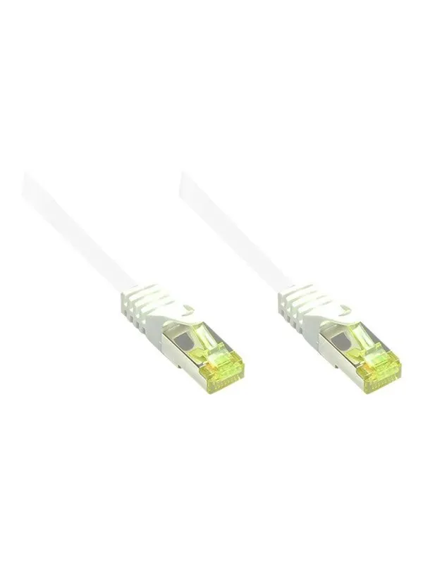 Alcasa electronik Good Connections RNS patch cable - 25 cm - white - Vit - 0.25m