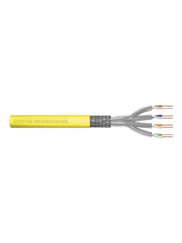 DIGITUS Professional bulk cable - 500 m - yellow RAL 1016 - Gul - 500m