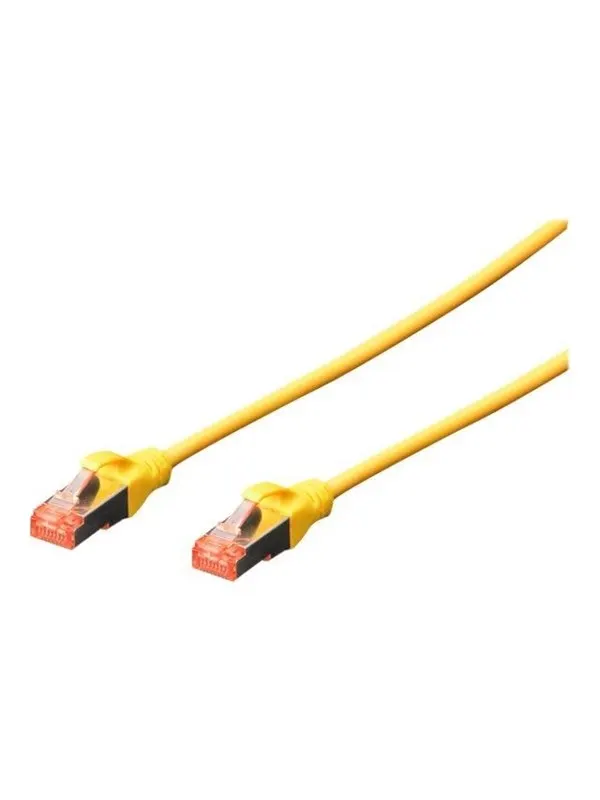 DIGITUS Professional patch cable - 5 m - yellow - Gul - 5m