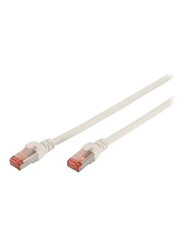 DIGITUS Professional patch cable - 5 m - white - Vit - 5m
