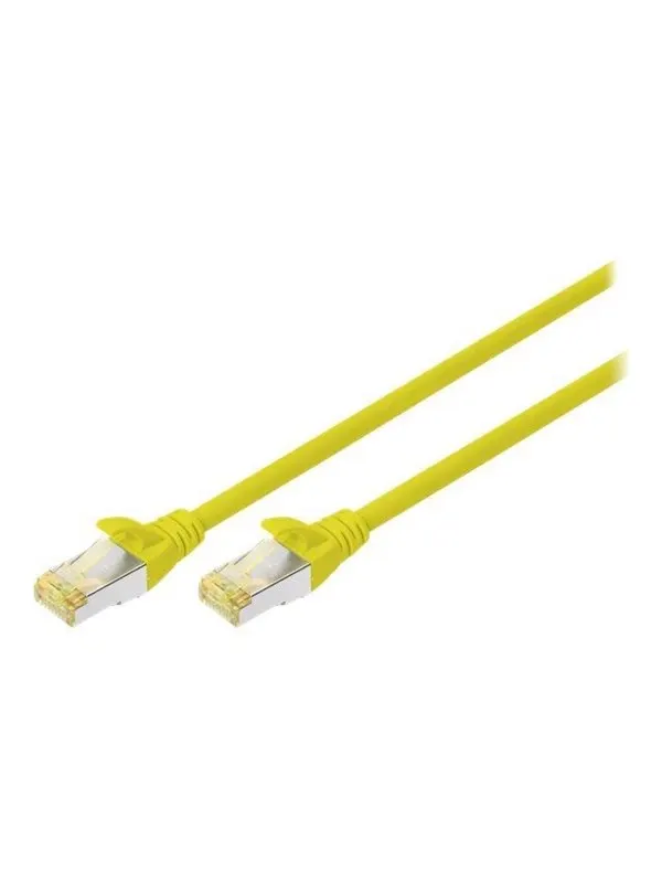 DIGITUS patch cable - 2 m - yellow - Gul - 2m