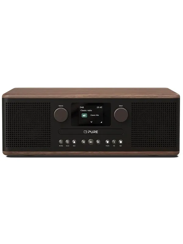 PURE Classic C-D6 - Black/Walnut
