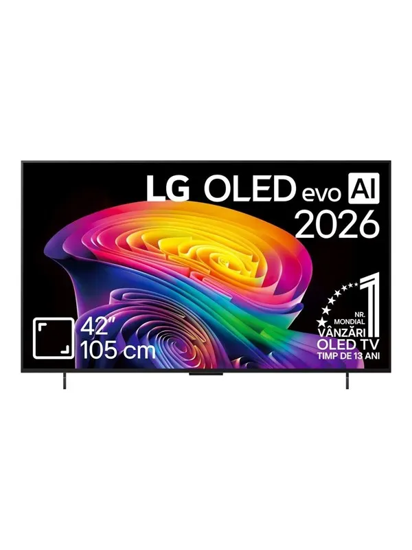 LG 42" TV OLED 4K OLED42C61LA C6 Series - 42" OLED TV - OLED evo AI - 4K