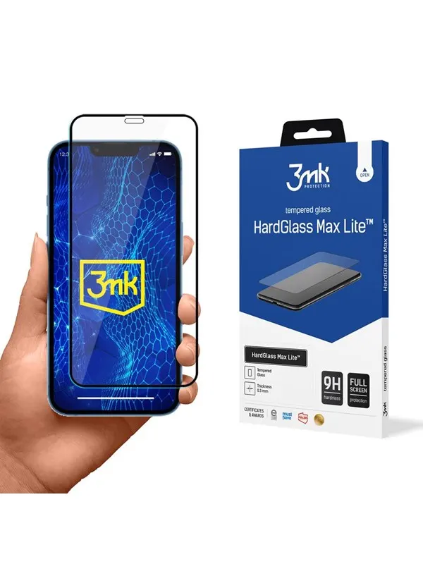 3mk HardGlass Max Lite™ Tempered Glass for iPhone 13 mini