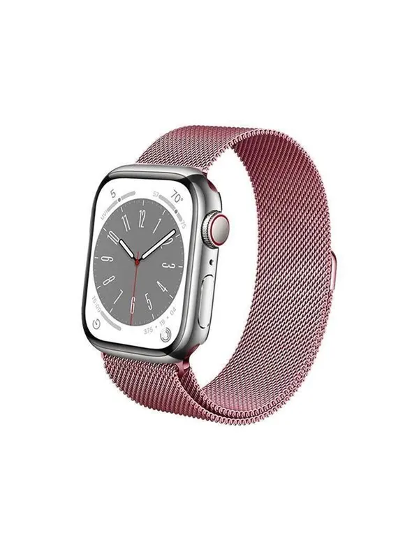 CRONG Milano Steel - Stainless Steel Strap for Apple Watch 38/40/41/42 mm (Rose Gold)