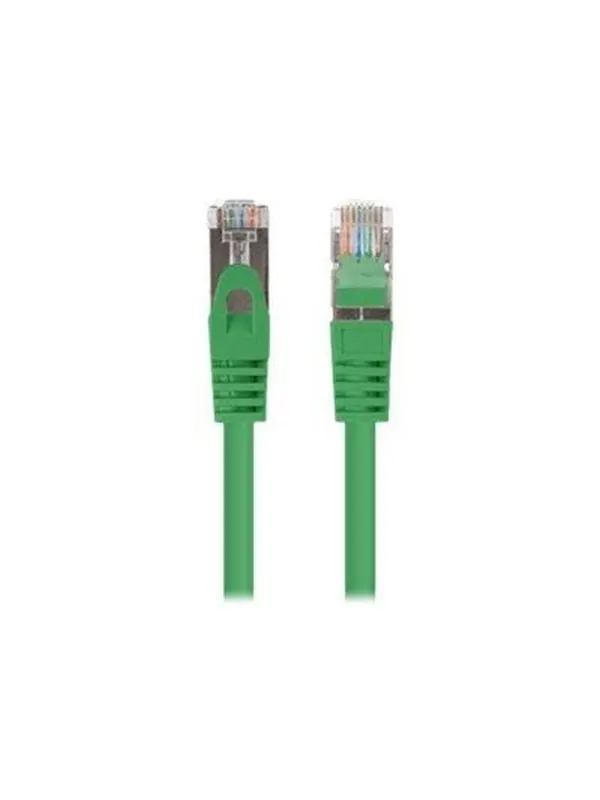 Lanberg patch cable - 25 cm - green RAL 6024 - Grön - 0.25m