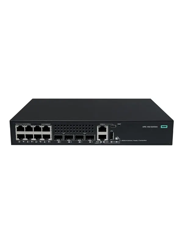 Hewlett Packard Enterprise HPE Networking Comware 2150 8p 10M/100M/1G 2p SFP 1G 2p SFP+ 1G/10G